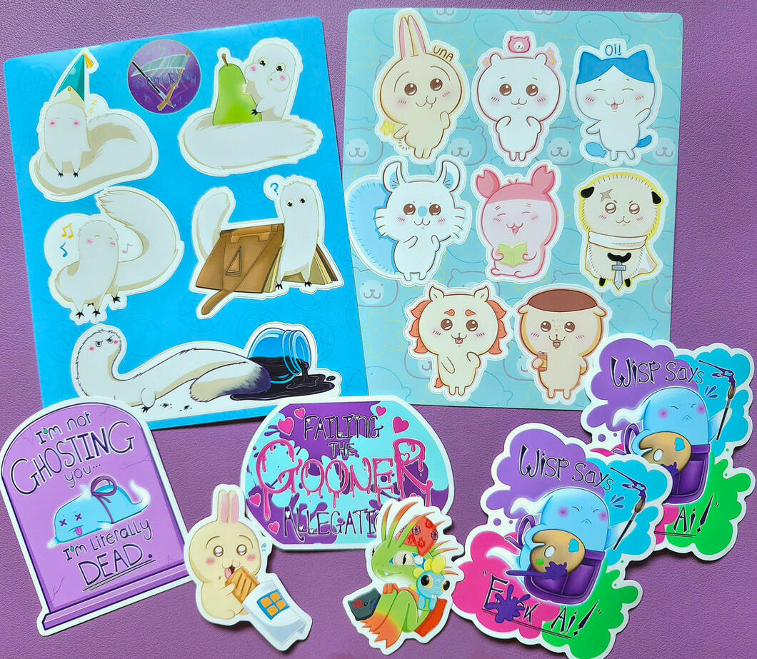 Sticker sheets and personal Stickers